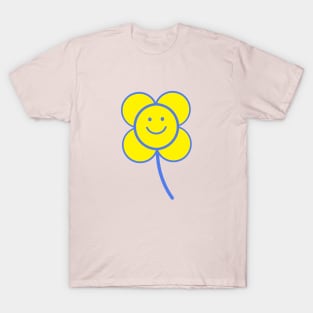 Smiling flower T-Shirt